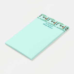 Notas Post-it® Gafas de sol retras y tablas hawaianas