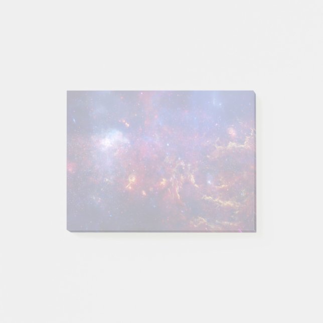 Notas Post-it® Galaxia brillante brillante brillante brillante en (Anverso)