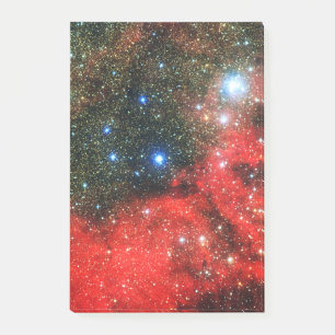 Notas Post-it® Galaxia Dustada De Oro Caído