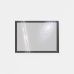 Notas Post-it® Galaxia Edge-On Ngc 4302 y Galaxia inclinada Ngc 4