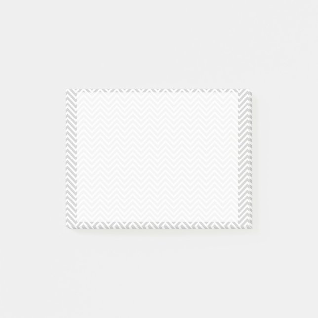 Notas Post-it® Galón gris (Anverso)