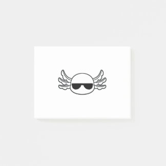 Notas Post-it® Gangster Axolotl Shades Funny Fish Funny