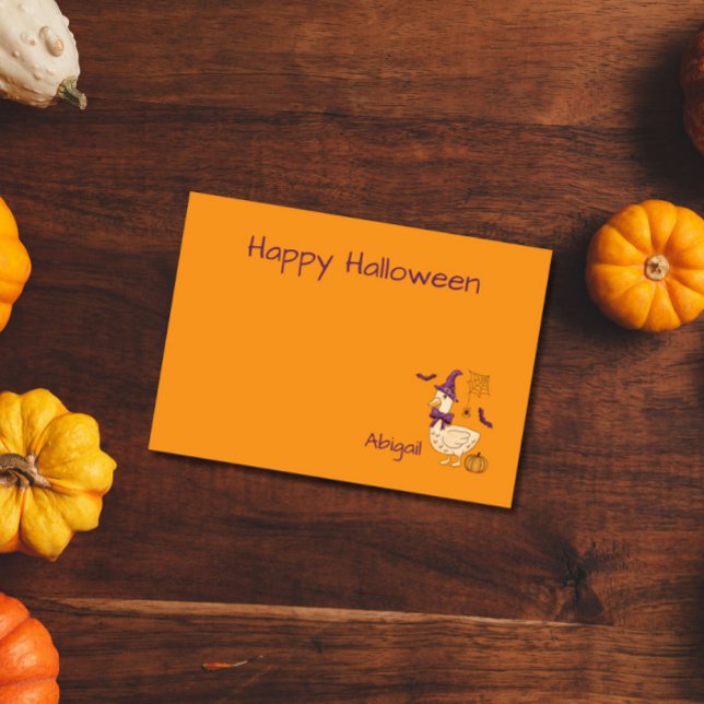 Notas Post-it® Ganso de Halloween lindo (Subido por el creador)