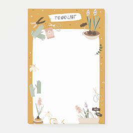 Notas Post-it® Gardening To Do Checklist Post It Notes
