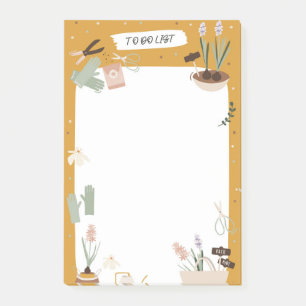 Notas Post-it® Gardening To Do Checklist Post It Notes