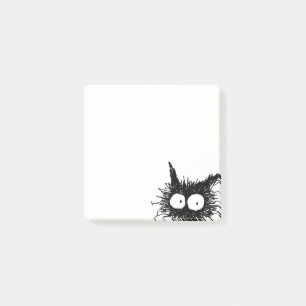 Notas Post-it® Gatito desalinado negro GabiGabi