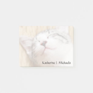 Notas Post-it® Gatito el dormir
