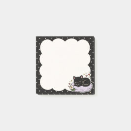 Notas Post-it® Gatito Soñoliento