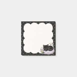 Notas Post-it® Gatito Soñoliento