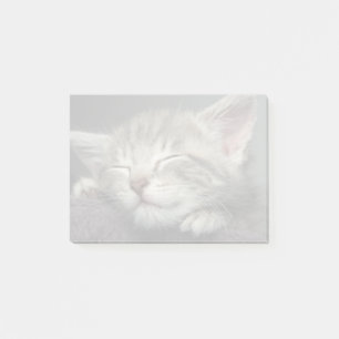 Notas Post-it® Gatito soñoliento