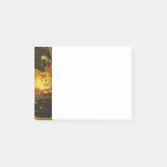 Notas Post-it® Gatitos en juego (Anverso)