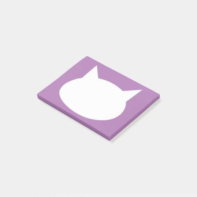 Notas Post-it® Gato (En perspectiva)