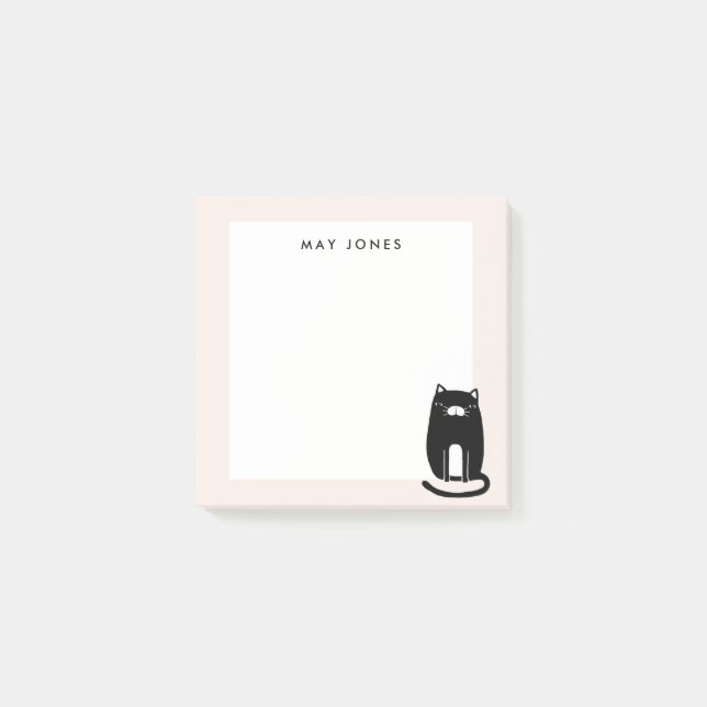 Notas Post-it® Gato Bonito  (Anverso)