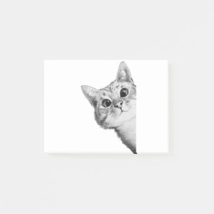 Notas Post-it® Gato Chubby