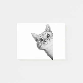 Notas Post-it® Gato Chubby