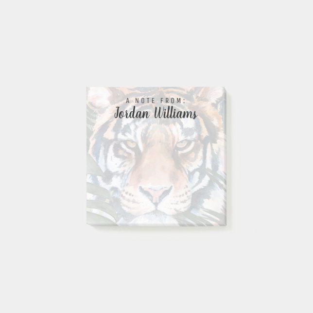 Notas Post-it® Gato de la jungla - Tigre (Anverso)