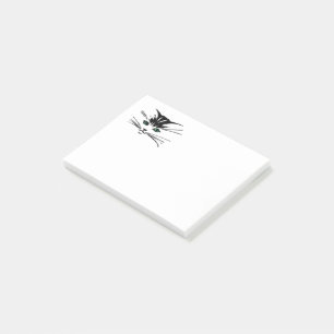 Notas Post-it® Gato de ojos verdes