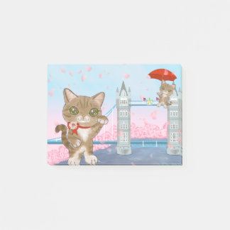 Notas Post-it® Gato del puente de Londres