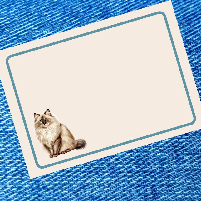 Notas Post-it® Gato elegante de Ragdoll (Subido por el creador)