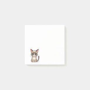 Notas Post-it® Gato gruñón