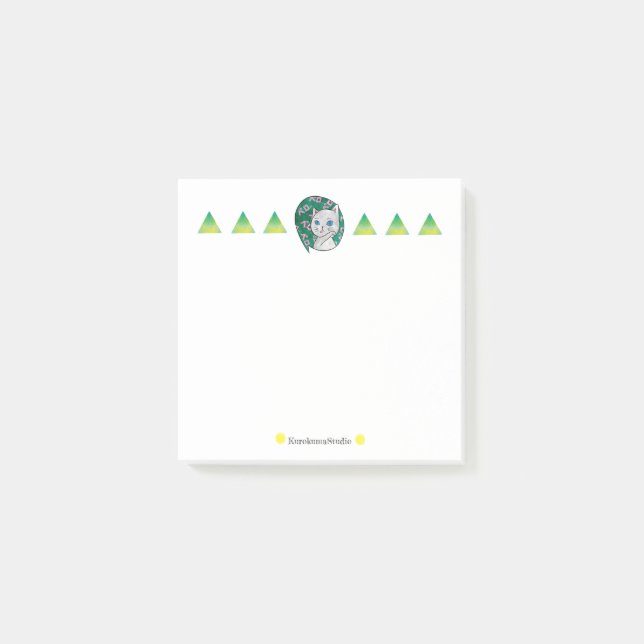 Notas Post-it® Gato Lick (Anverso)