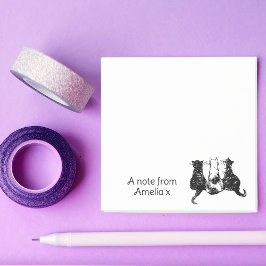 Notas Post-it® Gato personalizado personalizado