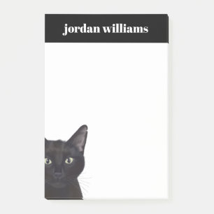 Notas Post-it® Gato, retrato de Gus