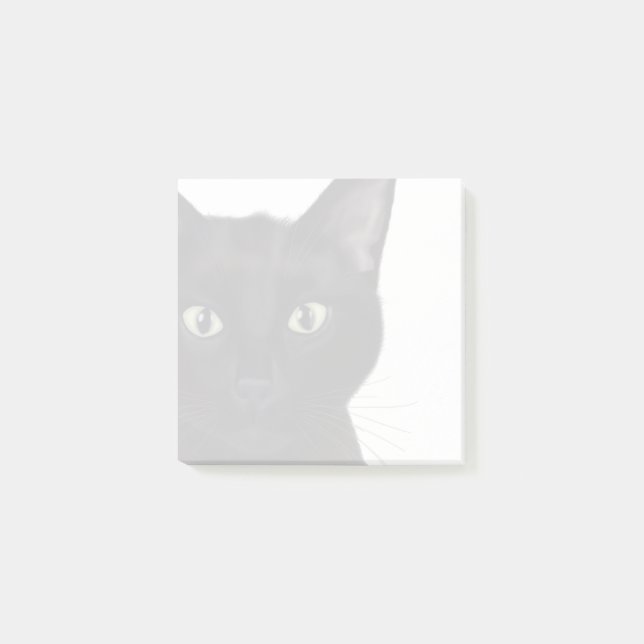 Notas Post-it® Gato, retrato de Gus (Anverso)