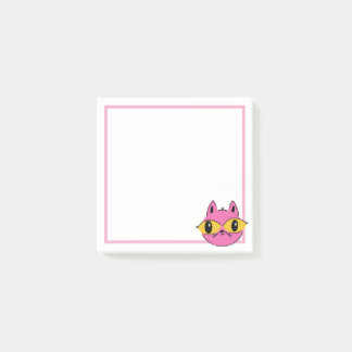 Notas Post-it® Gato Retro