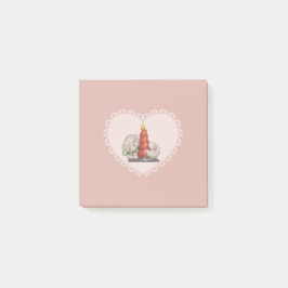 Notas Post-it® Gato Retro Vintage Coquette Pastel Bebé Animales