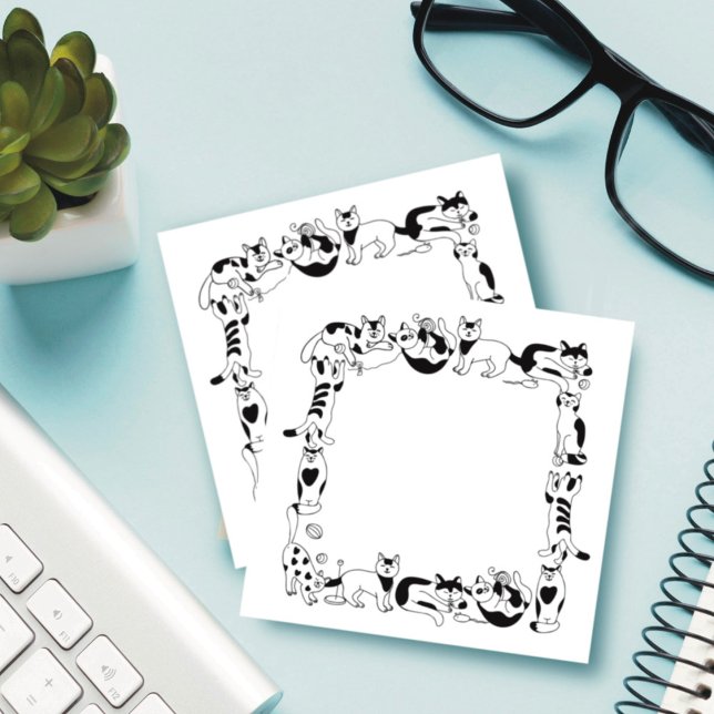 Notas Post-it® Gatos juguetones (Subido por el creador)