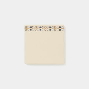Notas Post-it® Gatos que cuelgan