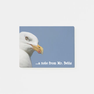 Notas Post-it® Gaviota marina personalizada