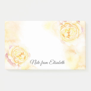Notas Post-it® Gente de boho de acuarela romántica personalizada