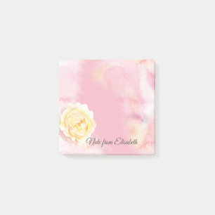 Notas Post-it® Gente de boho de acuarela romántica personalizada