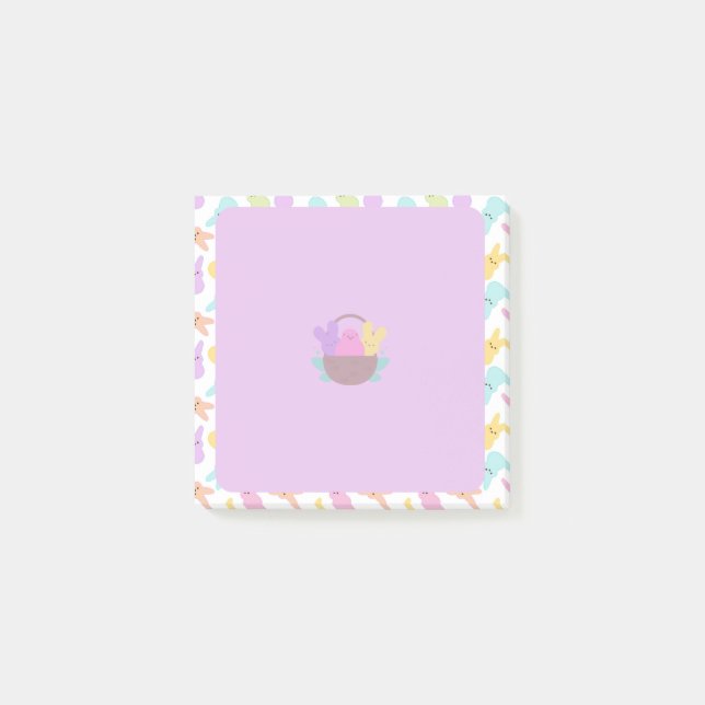 Notas Post-it® Gente En Una Cesta (Anverso)