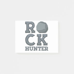 Notas Post-it® Geólogo Geológico Cazador de Rock
