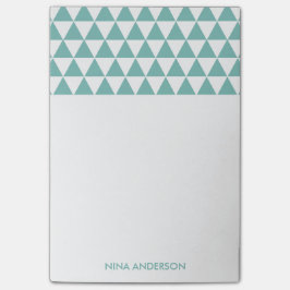 Notas Post-it® Geometric Triangles Post It Notes