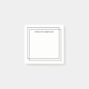 Notas Post-it® Geométrico moderno simple