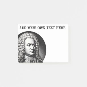 Notas Post-it® Georg Friedrich Handel Music Lover Personalizado