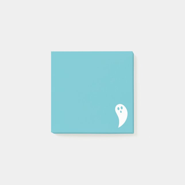 Notas Post-it® Ghost Post It Notes Blue (Anverso)