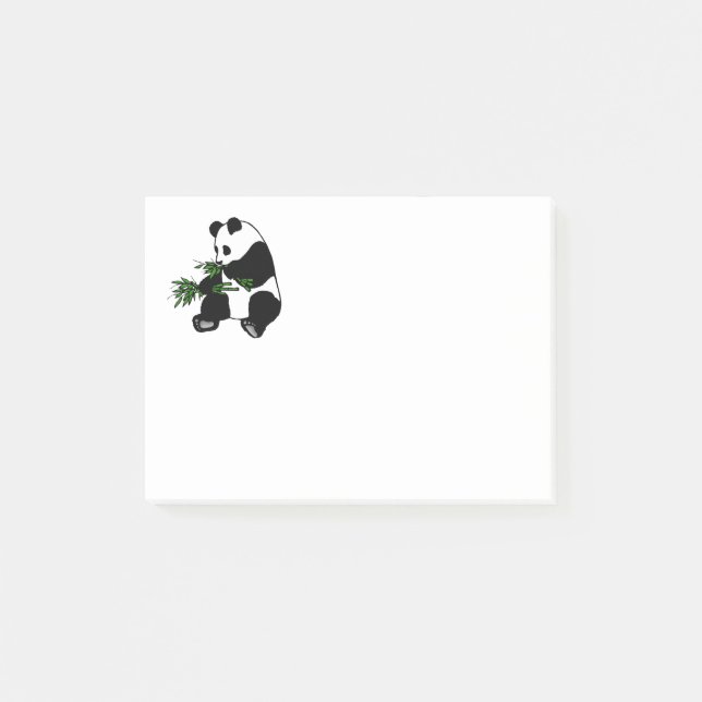Notas Post-it® Giant Panda (Anverso)