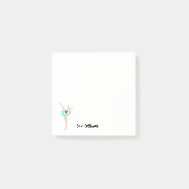Notas Post-it® Gimnasia femenina (Anverso)