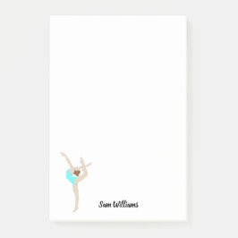 Notas Post-it® Gimnasia femenina