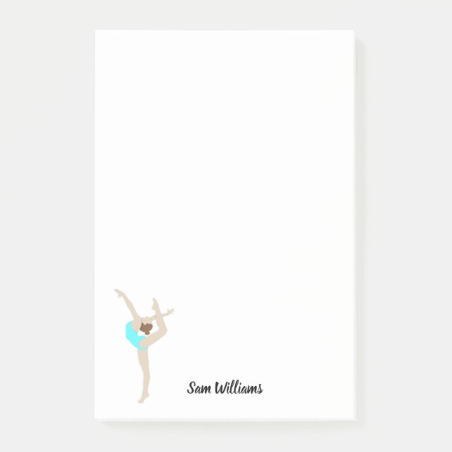 Notas Post-it® Gimnasia femenina (Anverso)
