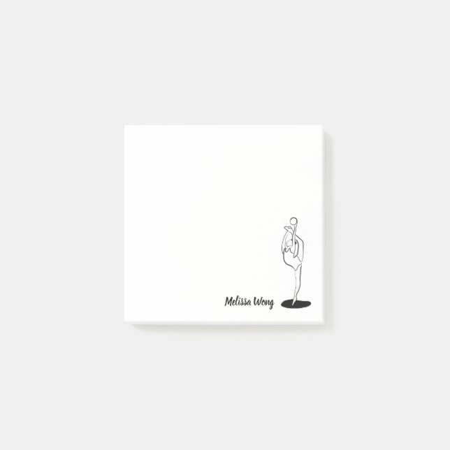 Notas Post-it® Gimnasia rítmica (Anverso)