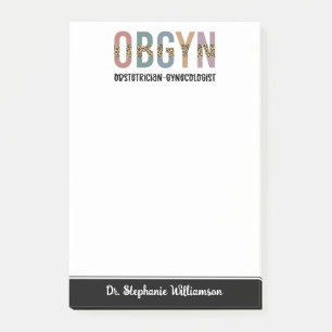 Notas Post-it® Ginecólogo Obstetricista Obstetricista Personaliza
