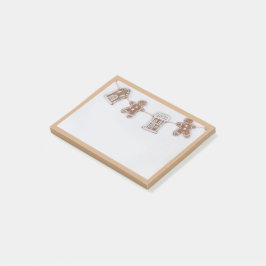 Notas Post-it® Gingerbread Post