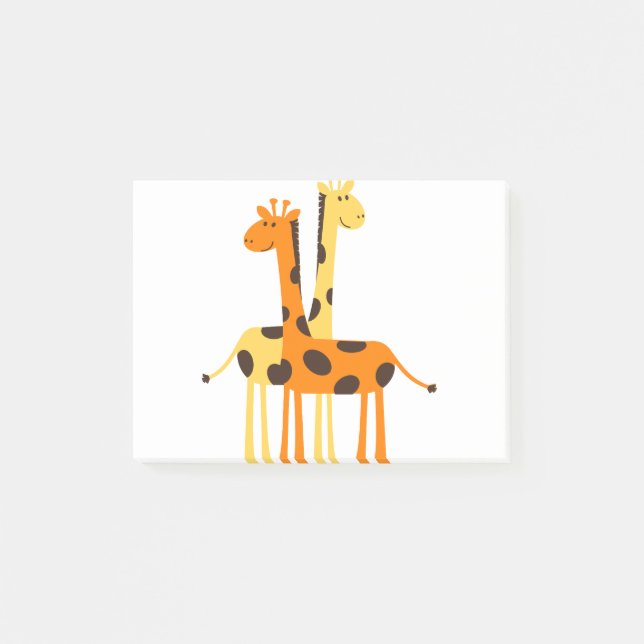 Notas Post-it® Giraffe Africa Safari (Anverso)