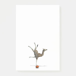 Notas Post-it® Giraffe de equilibrio